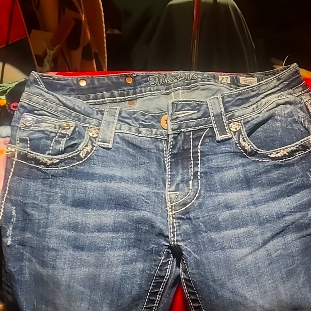 Miss me jeans 27 skinny like new